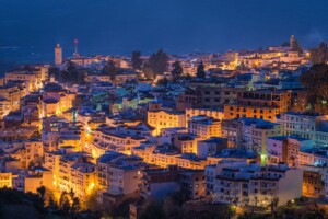 chefchaouen at night