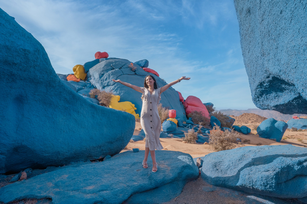 painted rocks tafraoute