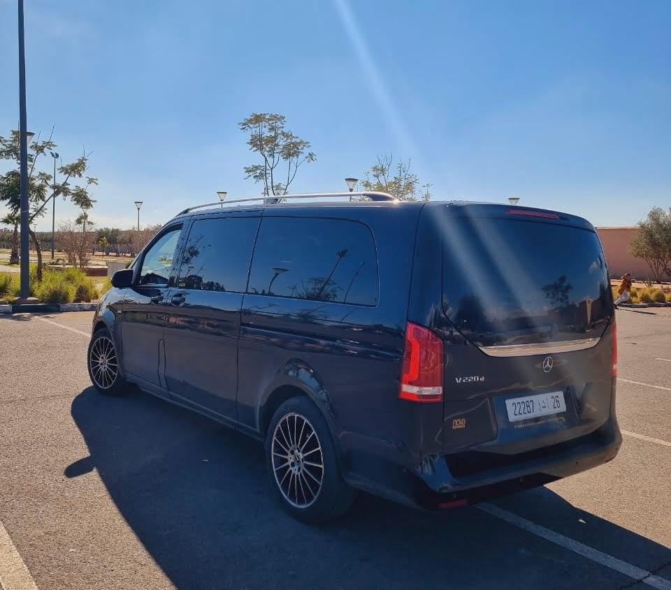 Mercedes Vito private minivan used for city and highway routes