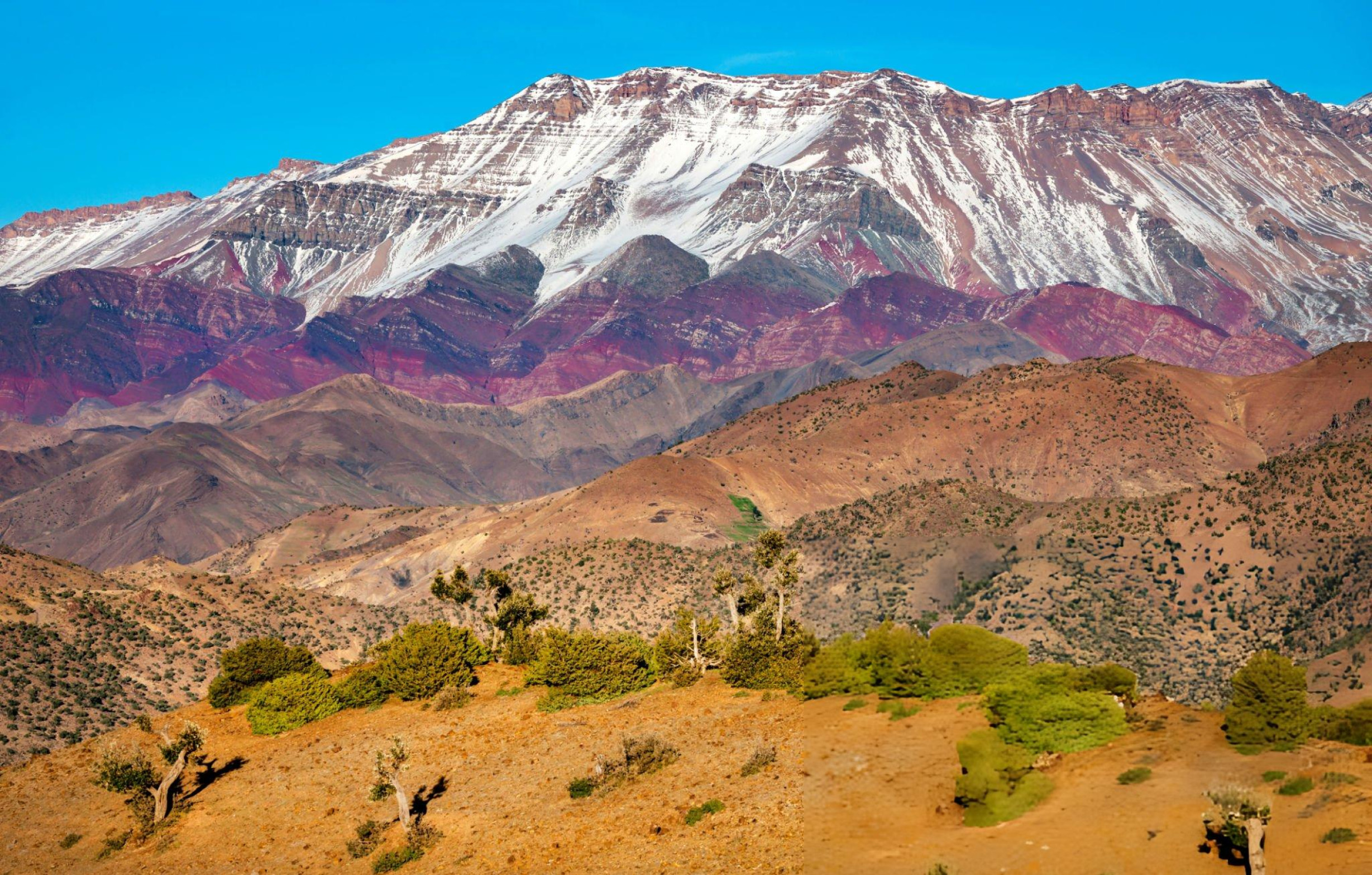 Morocco two week itinerary hiking and desert
