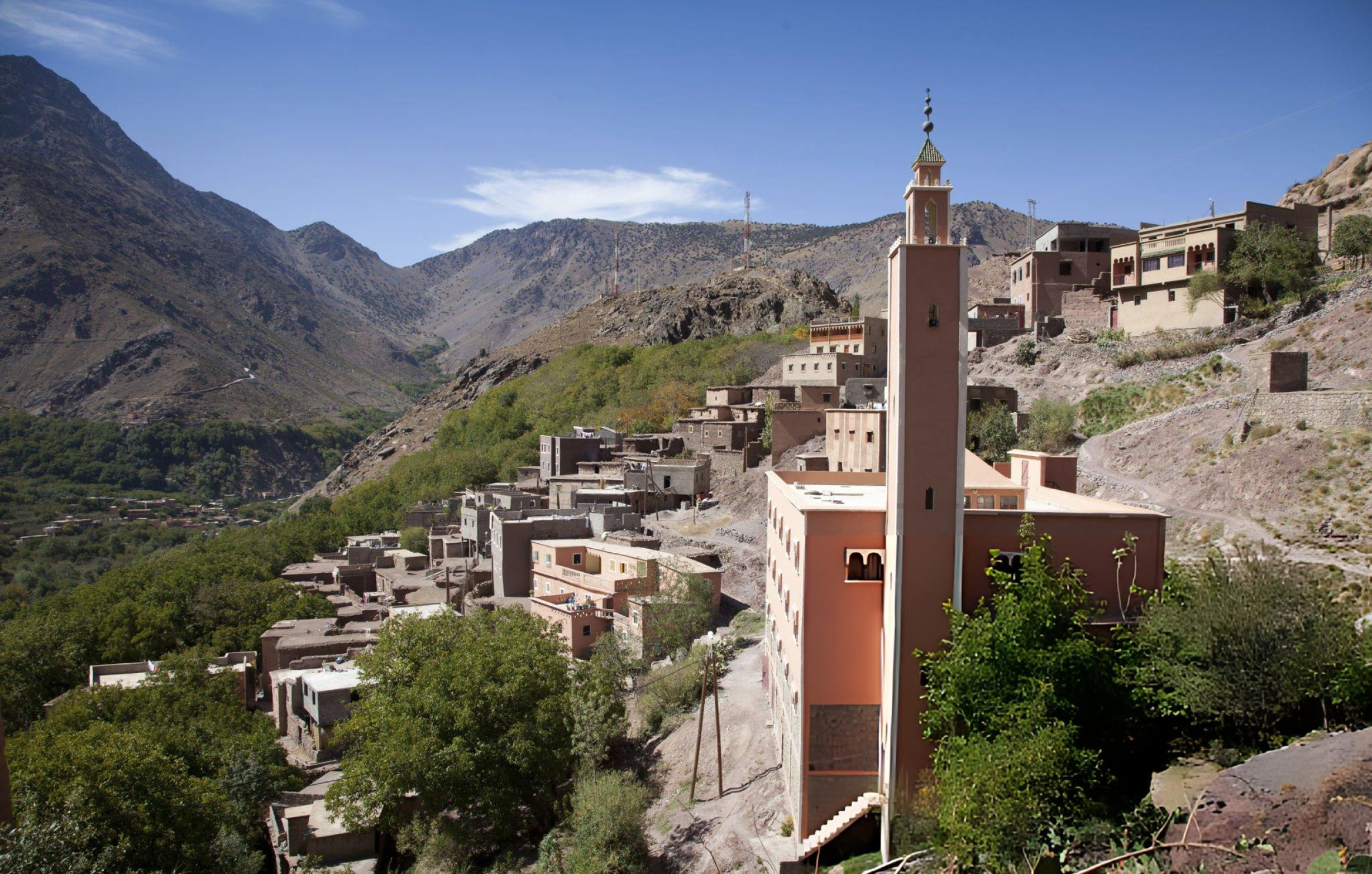 imlil village High Atlas Toubkal trailhead